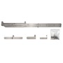 Складная Armadillo (Армадилло) система COMPACK 180.50.B90 SX INOX Нержавеющая сталь лев.