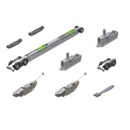 Комплект Armadillo (Армадилло) для раздвижных дверей SLD.Scope.SET3.soft close+roller/80