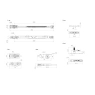 Комплект Armadillo (Армадилло) для раздвижных дверей SLD.Scope.SET3.soft close+roller/80