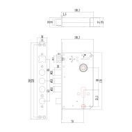 Электронный замок Sanyo D300 Tuya DM70 с WiFi, с распознаванием лиц, черный Электронный замок Sanyo D300 Tuya DM70 с WiFi, с распознаванием лиц, черный