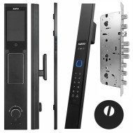 Электронный замок Sanyo D502 UsmartGo DM70 с WiFi, с распознаванием лиц,ручка-скоба 1800 мм, черный Электронный замок Sanyo D502 UsmartGo DM70 с WiFi, с распознаванием лиц,ручка-скоба 1800 мм, черный
