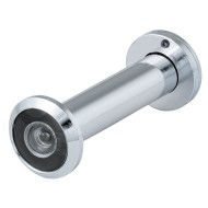 VIEWER Fuaro (Фуаро) 5 DVZ 70x125/25 (оптика пластик, угол обзора 180) CP Хром
