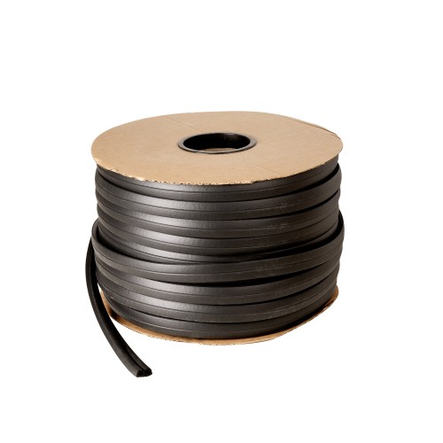 Уплотнитель Fuaro (Фуаро) без клеевой основы WADH/D-14,2x12,7mm (127), BLACK черный 120 m