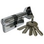Цилиндровый механизм Vantage VC60-5CP хром ключ-вертушка с английским ключом серия V (Вантаж)