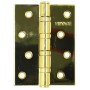 Петля дверная Vantage 4BB-PB100*75*2,5 универсальная, золото (Вантаж)