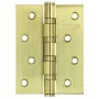Петля дверная Vantage 4BB-SB100*75*2,5 универсальная, матовое золото (Вантаж)