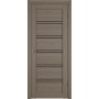 Дверь межкомнатная VFD Atum Pro 28, цвет Brun Oak, стекло Black Gloss, 600х2000