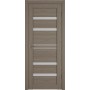 Дверь межкомнатная VFD Atum Pro 26, цвет Brun Oak, стекло White Cloud, 600х2000