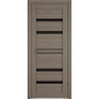 Дверь межкомнатная VFD Atum Pro 26, цвет Brun Oak, стекло Black Gloss, 600х2000