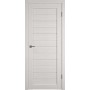 Дверь межкомнатная VFD Atum 5, цвет Bianco, стекло White Cloud, 600х2000