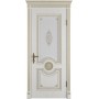 Дверь межкомнатная VFD Greta, цвет Bianco Classic PG, стекло Art Cloud, 600х2000