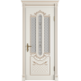 Дверь межкомнатная VFD Alexandria, цвет Ivory PC, стекло Art Cloud, 600х2000