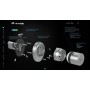 Электронный замок Armadillo RT01.01 ROTATOR EL. SG цвет матовое золото (Армадилло) 43341