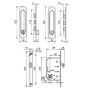 Защелка с ручками для раздвижных дверей Punto SH.SL152.KIT011-BK (Soft LINE SL-011) BL-24 черный 43507
