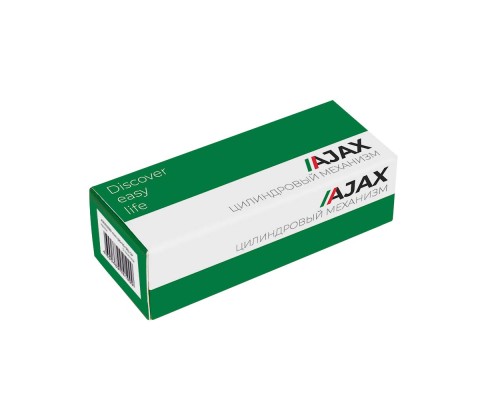 Цилиндровый Ajax (Аякс) механизм (AZ100/60) AZ1000Key60 (25+10+25) CP хром