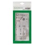 Защелка врезная Ajax PLASTLP96WC-50 BL черный (Аякс)