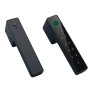 Умная дверная ручка-замок Smart 01 Black с отпечатком пальца и поддержкой Smart Life цвет черный