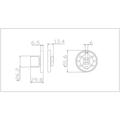 Завёртка сантехническая ADDEN BAU WC SR-003 GRAPHITE цвет графит
