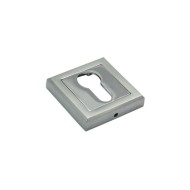 Накладка под цилиндр Adden bau SC Q001 CHROME, Хром 52192