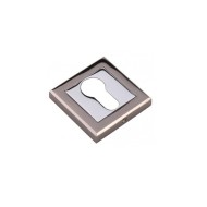 Накладка под цилиндр Adden bau SC Q001 BLACK NICKEL, Чёрн.Никель / Хром 52194