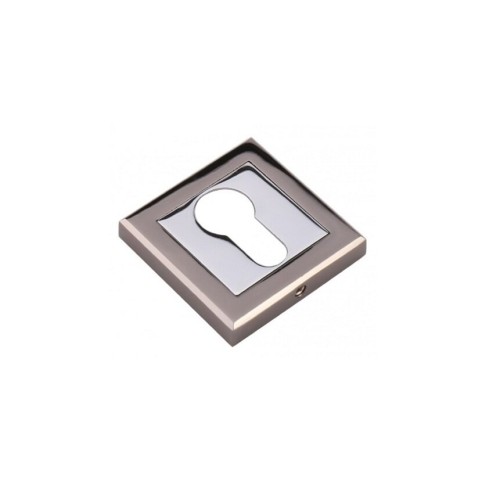 Накладка под цилиндр Adden bau SC Q001 BLACK NICKEL, Чёрн.Никель / Хром 52194