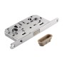 Защёлка врезная магнитная под ключевой цилиндр ADDEN BAU KEY-5085 MAG CHROME цвет хром