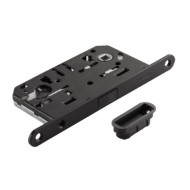 Защёлка врезная магнитная под ключевой цилиндр ADDEN BAU KEY-5085 MAG BLACK цвет черный