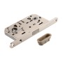 Защёлка врезная магнитная под ключевой цилиндр ADDEN BAU KEY-5085 MAG NICKEL цвет никель