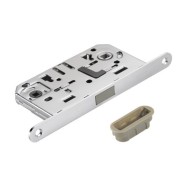 Защёлка врезная магнитная сантехническая ADDEN BAU WC-5096 MAG S. CHROME цвет сатинированный хром