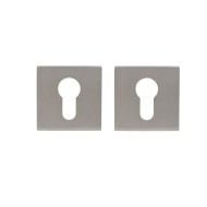Накладка на ключевой цилиндр ADDEN BAU SC SQ-001 NICKEL цвет никель