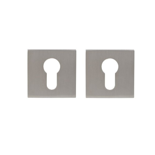 Накладка на ключевой цилиндр ADDEN BAU SC SQ-001 NICKEL цвет никель