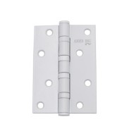 Петля универсальная с четырьмя подшипниками ADDEN BAU. 100X70X2.5 4BB WHITE цвет белый