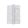 Петля универсальная с четырьмя подшипниками ADDEN BAU. 100X70X2.5 4BB WHITE цвет белый