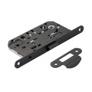 Защёлка врезная сантехническая с пластиковым язычком ADDEN BAU. WC 414 BLACK цвет черный