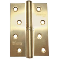 Петля дверная разъемная ADDEN BAU. 100X75X2.5 LEFT SATIN GOLD цвет матовое золото