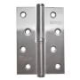 Петля дверная разъемная ADDEN BAU. 100X75X2.5 LEFT MATTE SATIN CHROME цвет матовый хром