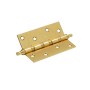 Петля универсальная с четырьмя подшипниками ADDEN BAU. 100X70X2.5 4W AGED GOLD цвет состаренное золото
