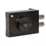 Замок Omega (Омега) накладной RL 12Р (черный) 