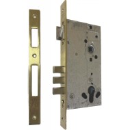 Замок врезной механический цилиндровый CISA 52521.50.0 цвет никель