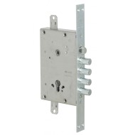 Корпус врезного замка Cisa 56535.48.0.00DT с защёлкой (техническая упаковка) 6821