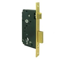 Замок врезной цилиндровый CISA 5C110.70.0 с защелкой цвет латунь