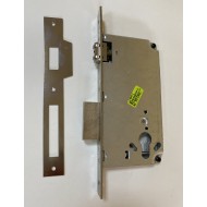 Замок врезной цилиндровый Cisa 5C120.60.0.12 с роликовой защелкой цвет никель