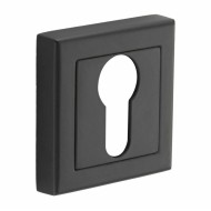 Накладка под цилиндр Adden bau SC Q001 BLACK NICKEL, Чёрн.Никель / Хром 52194