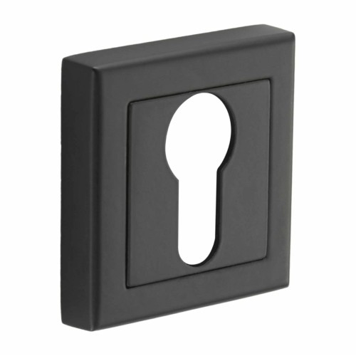 Накладка под цилиндр Adden bau SC Q001 BLACK NICKEL, Чёрн.Никель / Хром (Адден Бау)