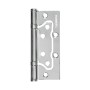 Петля Fuaro (Фуаро) универсальная без врезки 300-2BB 100x2,5 CP (хром)
