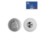 WC Завертка дверная межкомнатная PORTUNO WC.011.14 Матовый никель