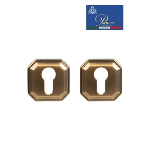 Накладка под цилиндр Portuno CYL.05 матовый кофе CYL.05.11