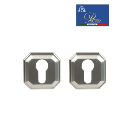 Накладка под цилиндр Portuno CYL.05 матовый никель CYL.05.14