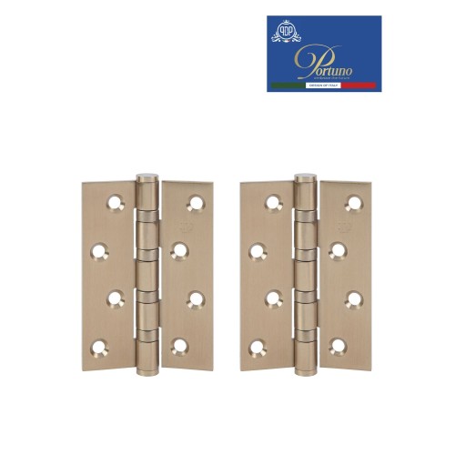 Петли дверные из нержавеющей стали Portuno H03.11 матовый кофе Петли дверные из нержавеющей стали Portuno H03.11 матовый кофе