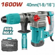 Электрический Перфоратор / SDS MAX / 1600Вт / 10Дж TOTAL (TH1163855 ТОТАЛ)
